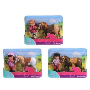 Evi z kucykiem, 3 rodzaje